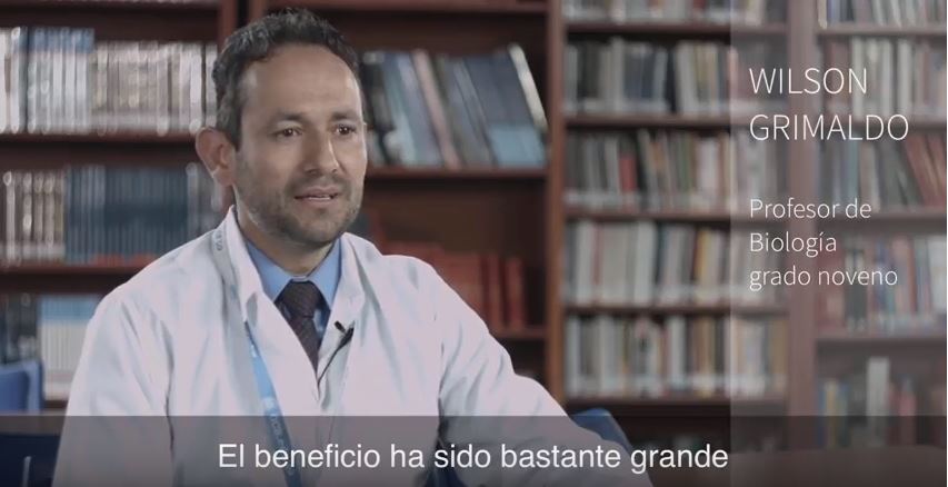 BlinkLearning visita el Gimnasio Colombo Británico en Bogotá