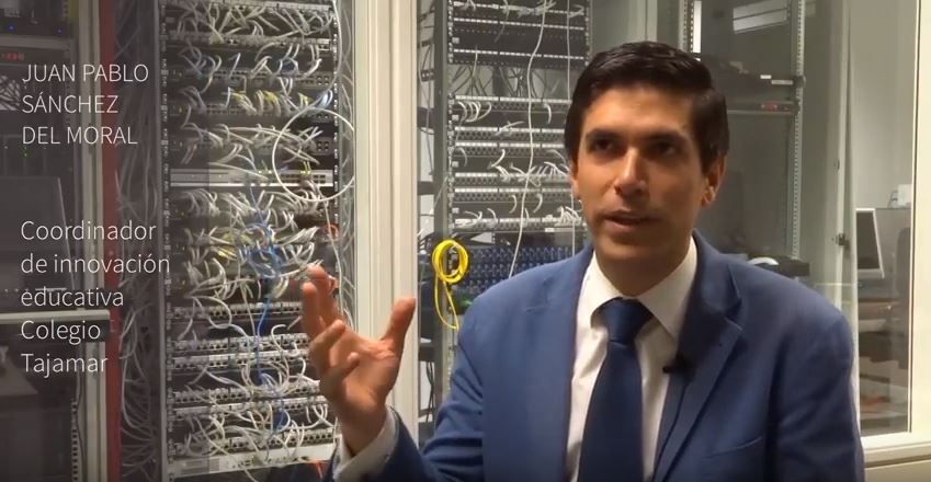 Juan Pablo Sánchez presenta el proyecto educativo del colegio Tajamar